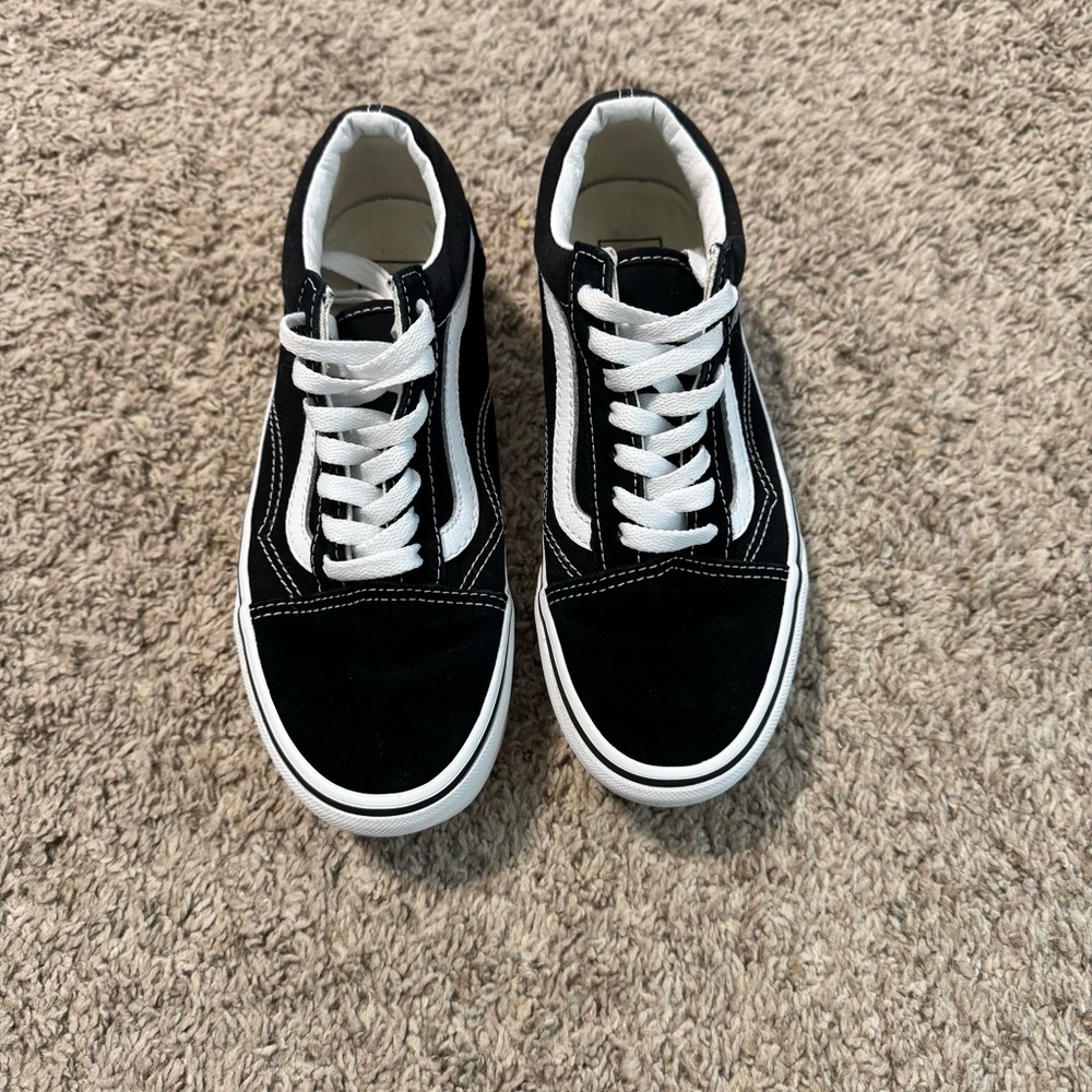 Vans Black and White Old Skool Stackform Sneakers